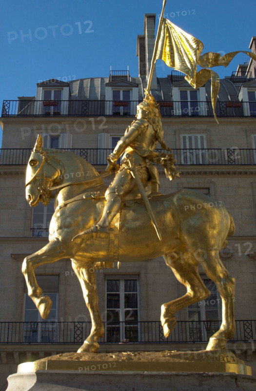 Frémiet, statue équestre de Jeanne d'Arc