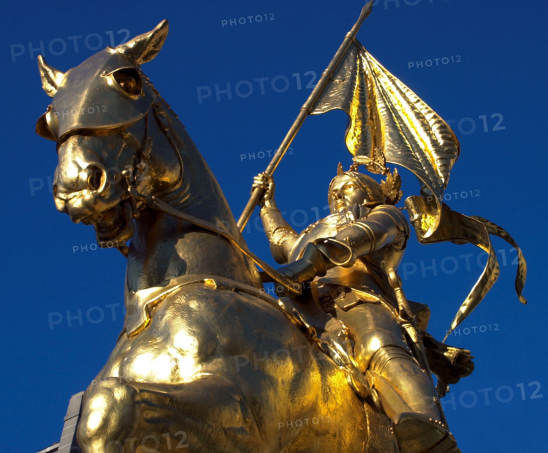 Frémiet, statue équestre de Jeanne d'Arc