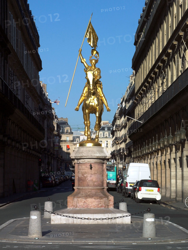 Frémiet, statue équestre de Jeanne d'Arc