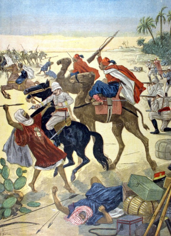 Au Sahara, victoire française contre les Touaregs, du 21 janvier 1900