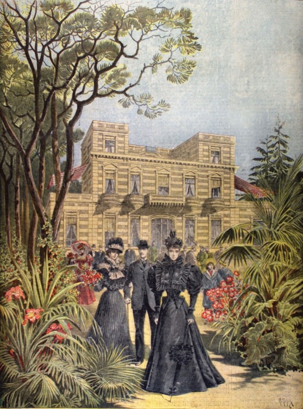 L'impératrice douairière de Russie en visite dans le midi de la France, du 12 avril 1896