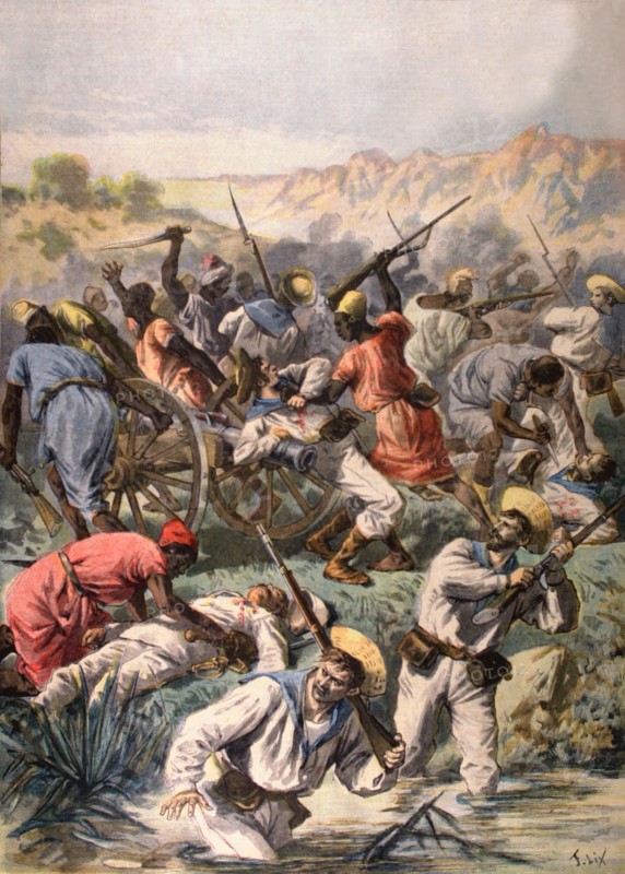 Défaite anglaise sur la côte occidentale d'Afrique, du 12 mars 1894