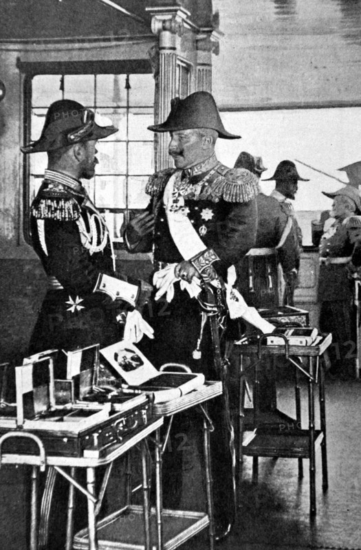 Entrevue de Nicolas II et de Guillaume II à Swinemunde (1907)