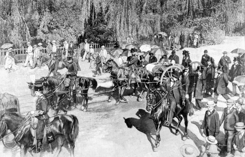General Joubert's funeral in Pretoria (1900)