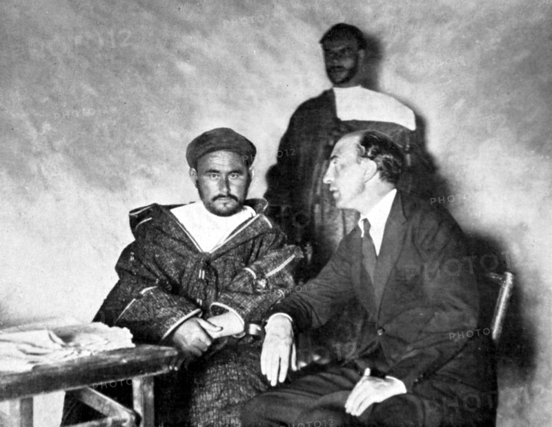 Interview of Abd-el-Krim by a Spanish journalist (1922)
