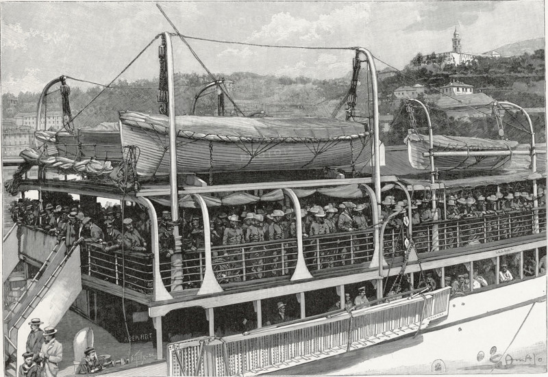 The Boxer Rebellion., 1900