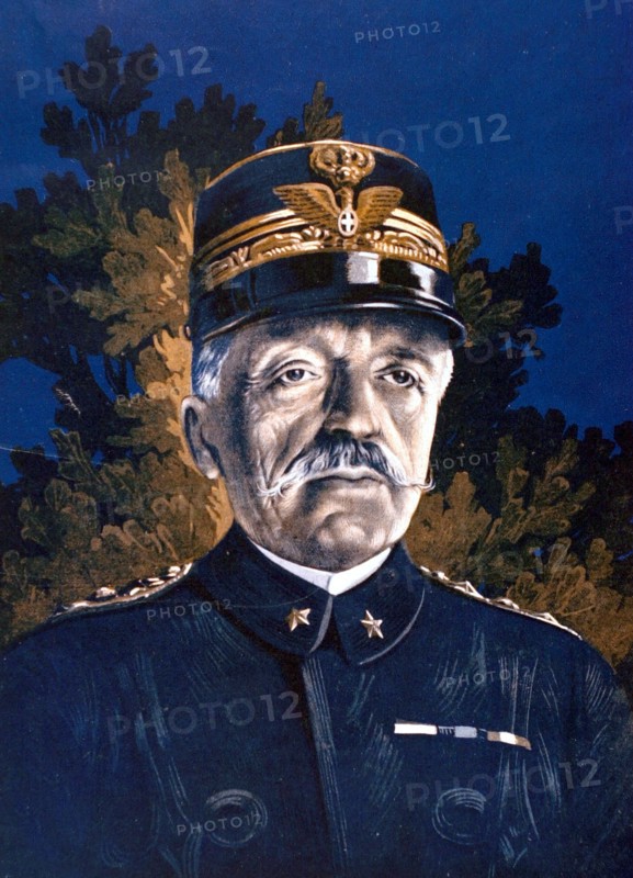 Portrait of General Cadorna, in "Le pays de France", 4-13-1916