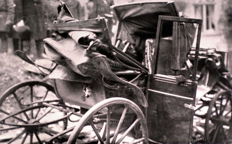 Attentat anarchiste contre M. Stolypine, en Russie le 25 août 1906