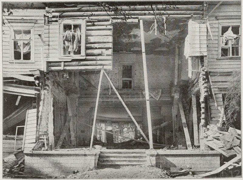 Aftermath of the attack against Pyotr Stolypin, 1906