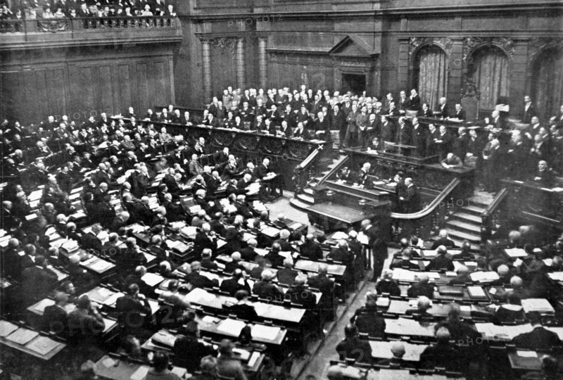 Discours du chancelier Cuno, au Reichstag, le 6 mars 1923.