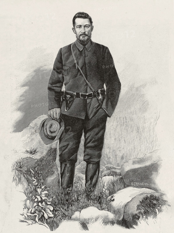 Portrait of Christiaan de Wet, 1900