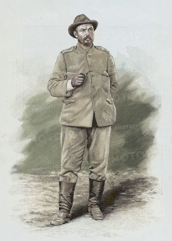 Portrait of Boer leader Louis Botha, 1900