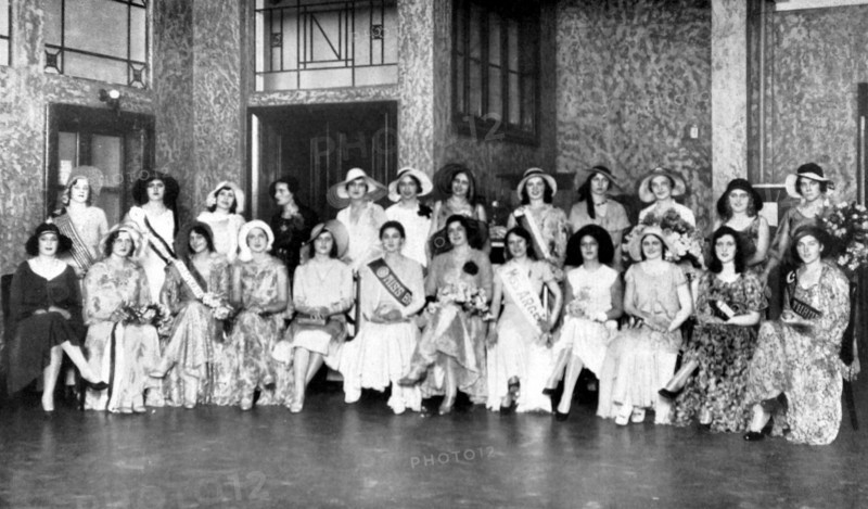 A Rio de Janeiro, élection de Miss Univers, en 1930.