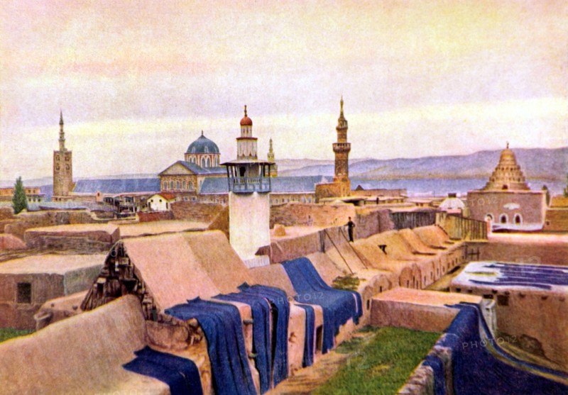Les terrasses de Damas (1910)