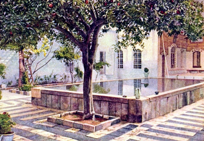 Une maison arabe de Damas (1910)