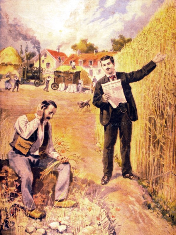Publicité pour le journal "L'Agriculture moderne"
