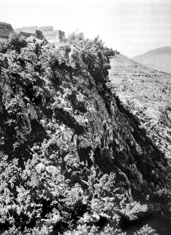 Morocco. In the High Atlas, the edges of El Khemis Imouzer plateau