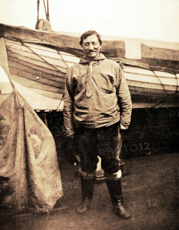 Conquête du Pôle nord. Portrait du Dr Frederick Albert Cook.