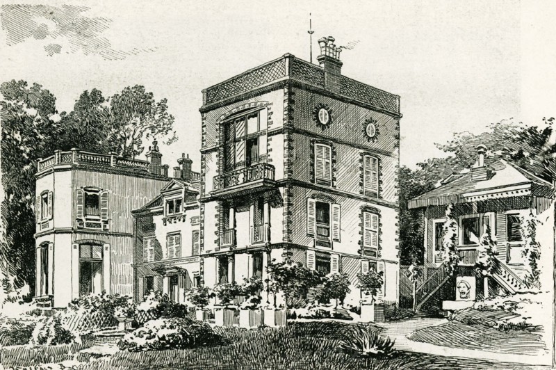 Emile Zola's country house in Médan