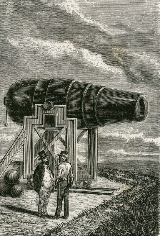 Jules Verne, 'From the Earth to the Moon':
The Columbiad Rodmar