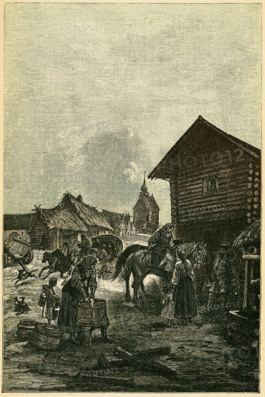 Jules Verne, "Michel Strogoff. De Moscou à Irkoutsk" (illustration)