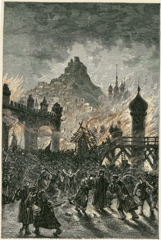 Jules Verne, 'Michael Strogoff. From Moscow to Irkutsk' (illustration)