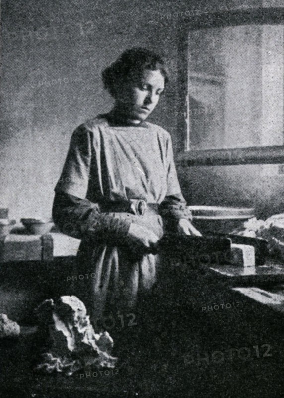 Butter grading at a school farm