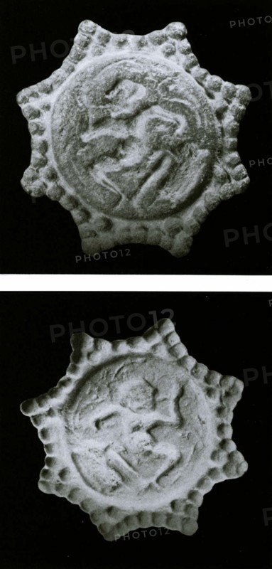 Seal representing a dionysian character
