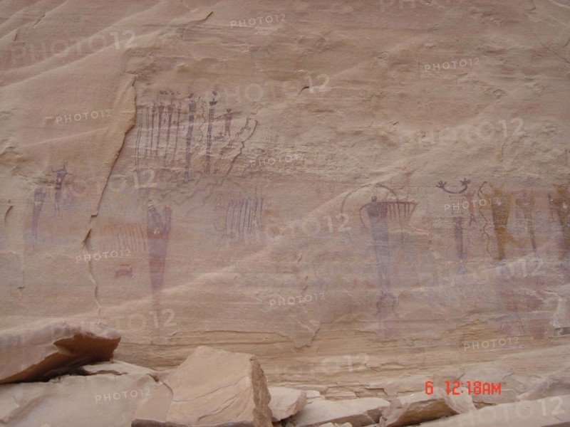 Pictographes archaïques indiens - Utah - USA