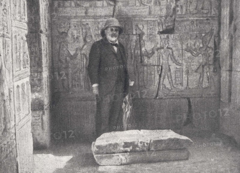 Gaston Maspero à Deir El Medinet