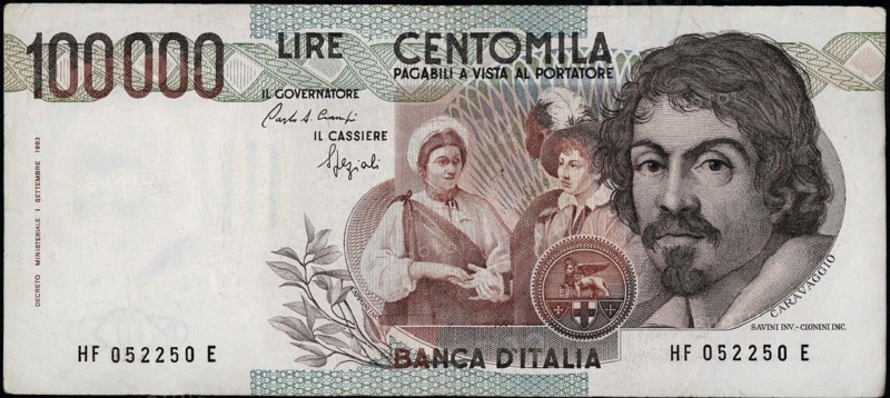 Billet de 100000 Lires