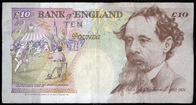 Billet de 10 Livres Sterling