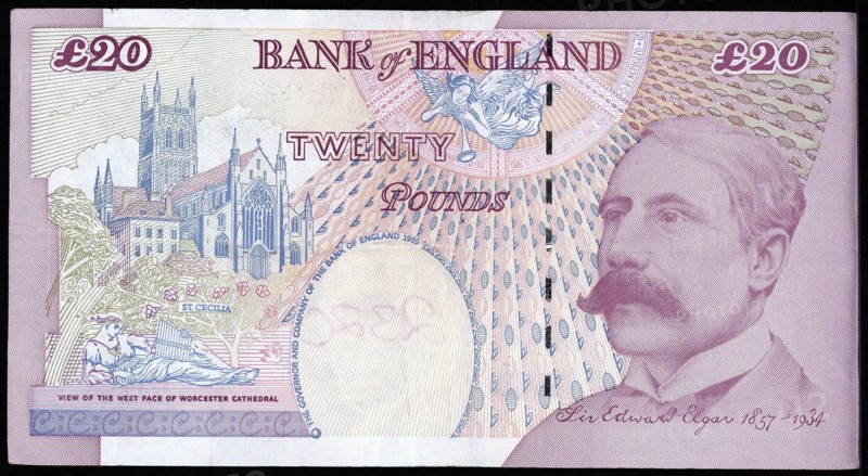 Billet de 20 Livres Sterling