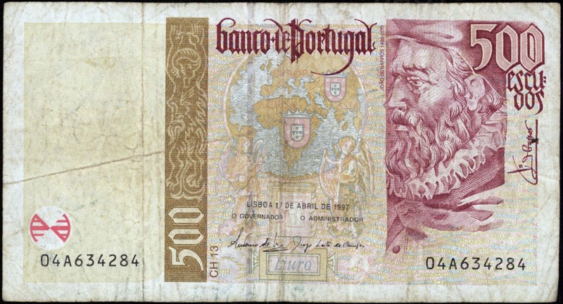 Billet de 500 Escudos