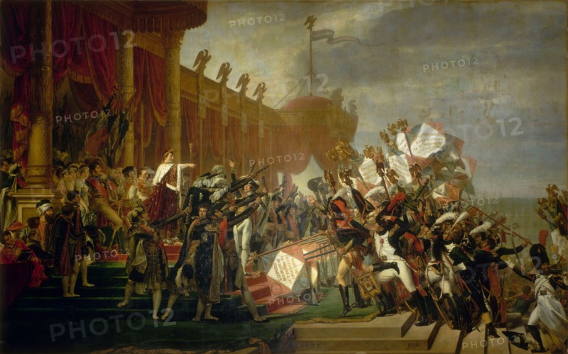 Serment de l'Armée fait à l'Empereur après la Distribution des Aigles au Champ de Mars (5 décembre 1804)