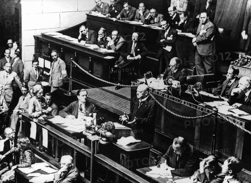 9. September 1929 / Europa / Switzerland / Geneva / Weimar Republic / Gustav Stresemann