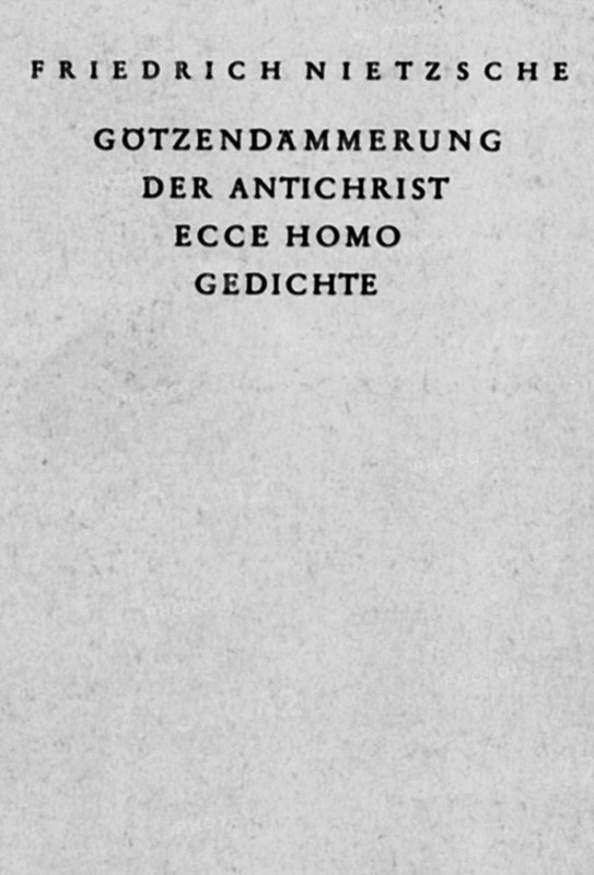Friedrich Nietzsche