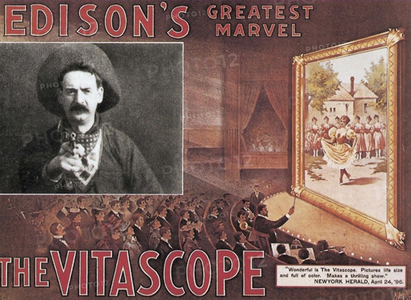 Advertising poster for the firm "Edison"
