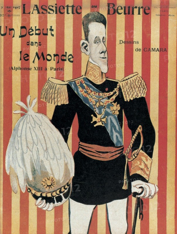 France, Paris 
Page de couverture de "L'Assiette au Beurre"