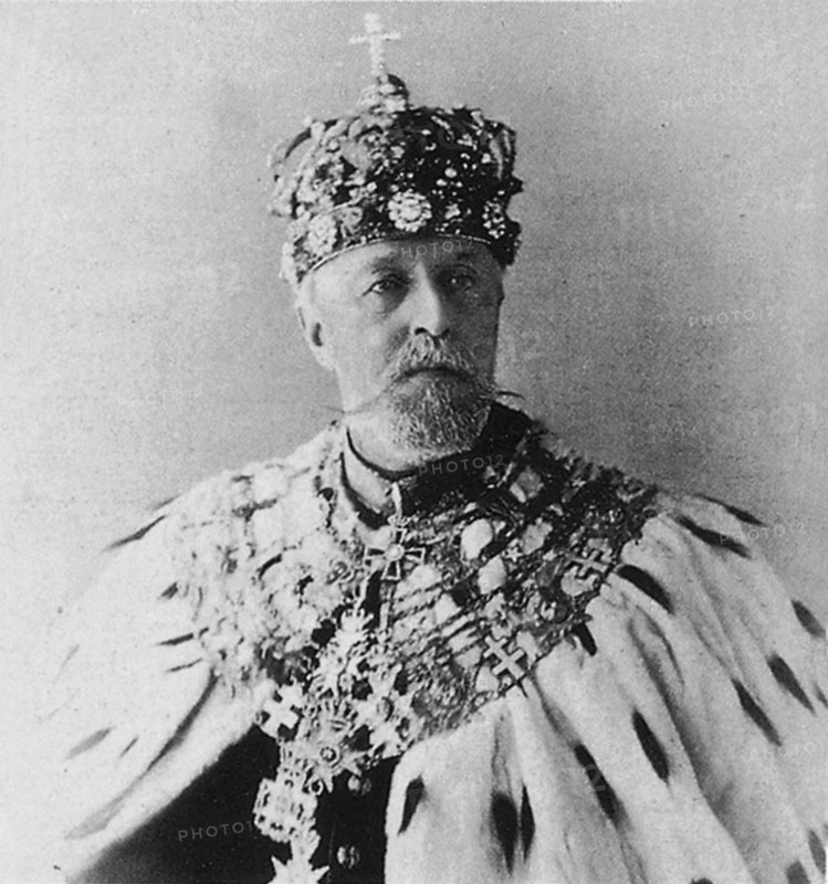 Norvège, le roi Oscar II