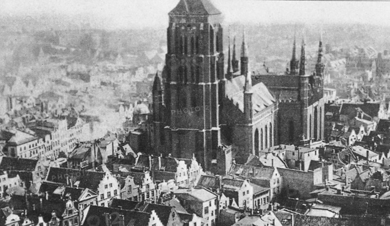 Pologne /  Gdansk / Proclamation de la ville libre de Dantzig