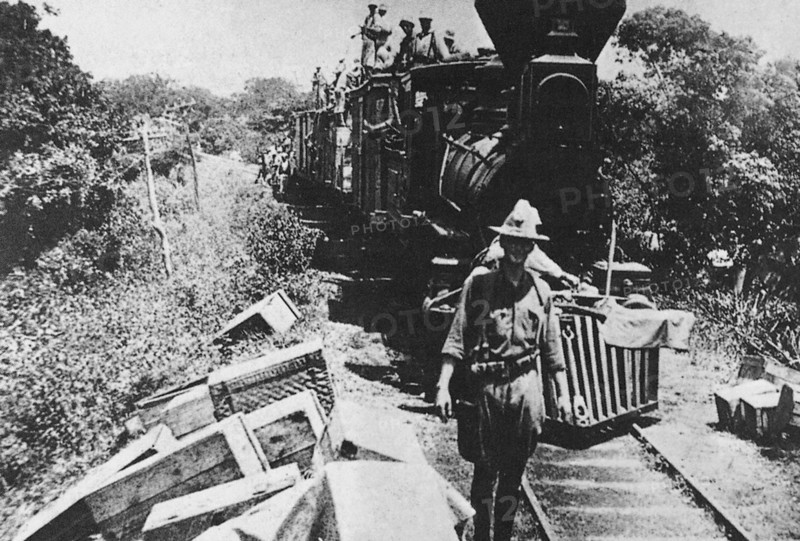 American soldiers occupy Nicaragaua