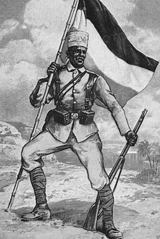 German troops in East Africa