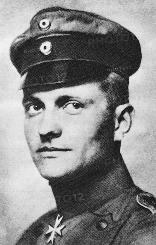 Le baron von Richthofen tombe sur le front de la Somme