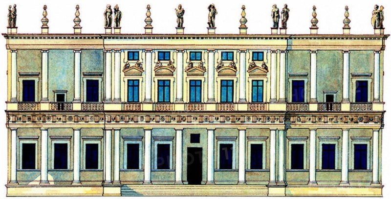 Adrea Palladio, Palazzo Chiericati, Vincenza (Italy) ; (around 1560)
