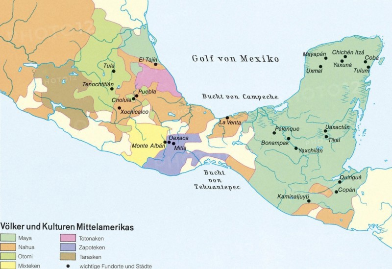 Map of Central America