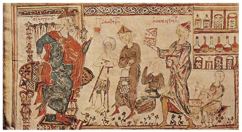 Byzance taking over the heritage of the Antiquity