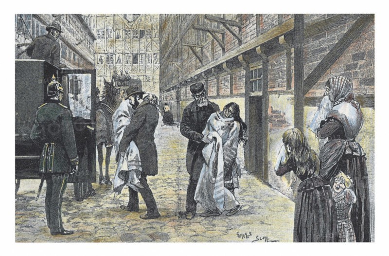 Le Choléra à Hambourg