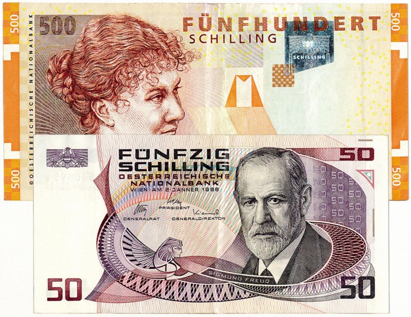 Austrian banknotes