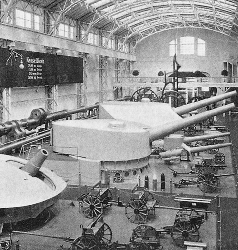 Factory of the Krupp industrial group in Düsseldorf